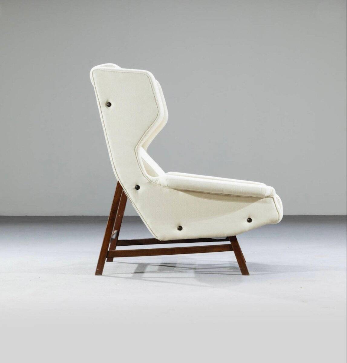 Wingback Chair attributed to Gianfranco Frattini for Cassina, 1959