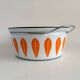 Cocotte en émail Catherineholm Lotus