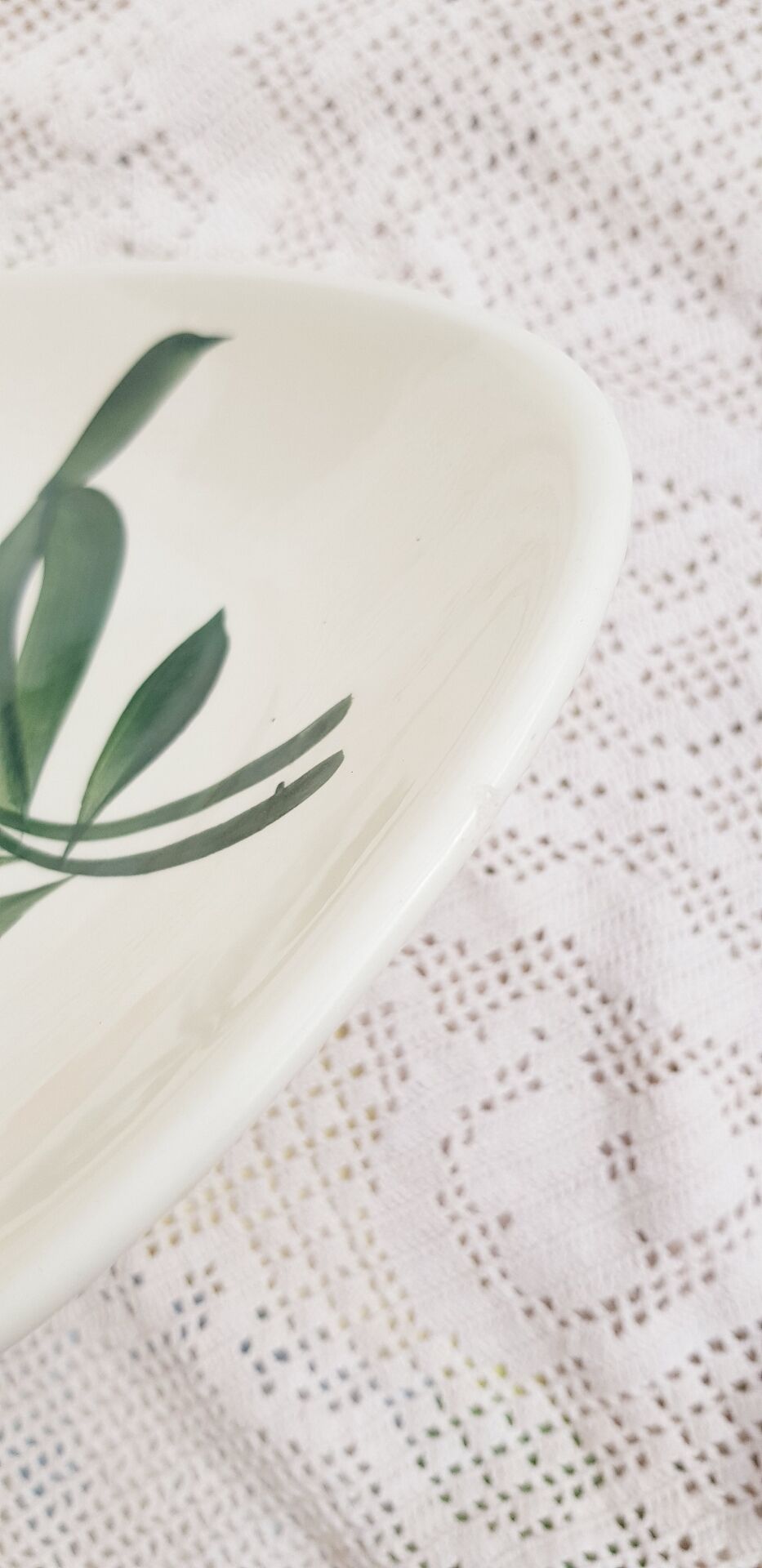 Serving dish Gien sunflower design
