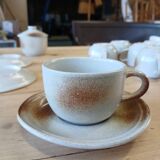 Service à café ancien en grès