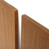 Scandinavian walnut dining table, Sweden, 1960s