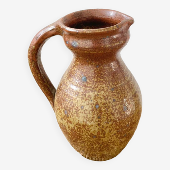 Stoneware pitcher