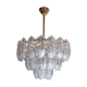 Lustre "Leaves" by Mazzega glass from Murano, Italy, 1970