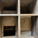 Small Indian chest, with two levels and several compartments, unique piece