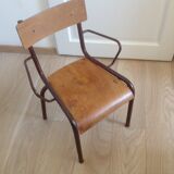 Chaise enfant maternelle vintage