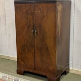 1930s English walnut sideboard