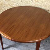 60s 70s Teak Dining Table Danish Modern Design Made in Denmark