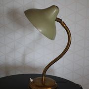 Lampe à poser laiton verte 420mm