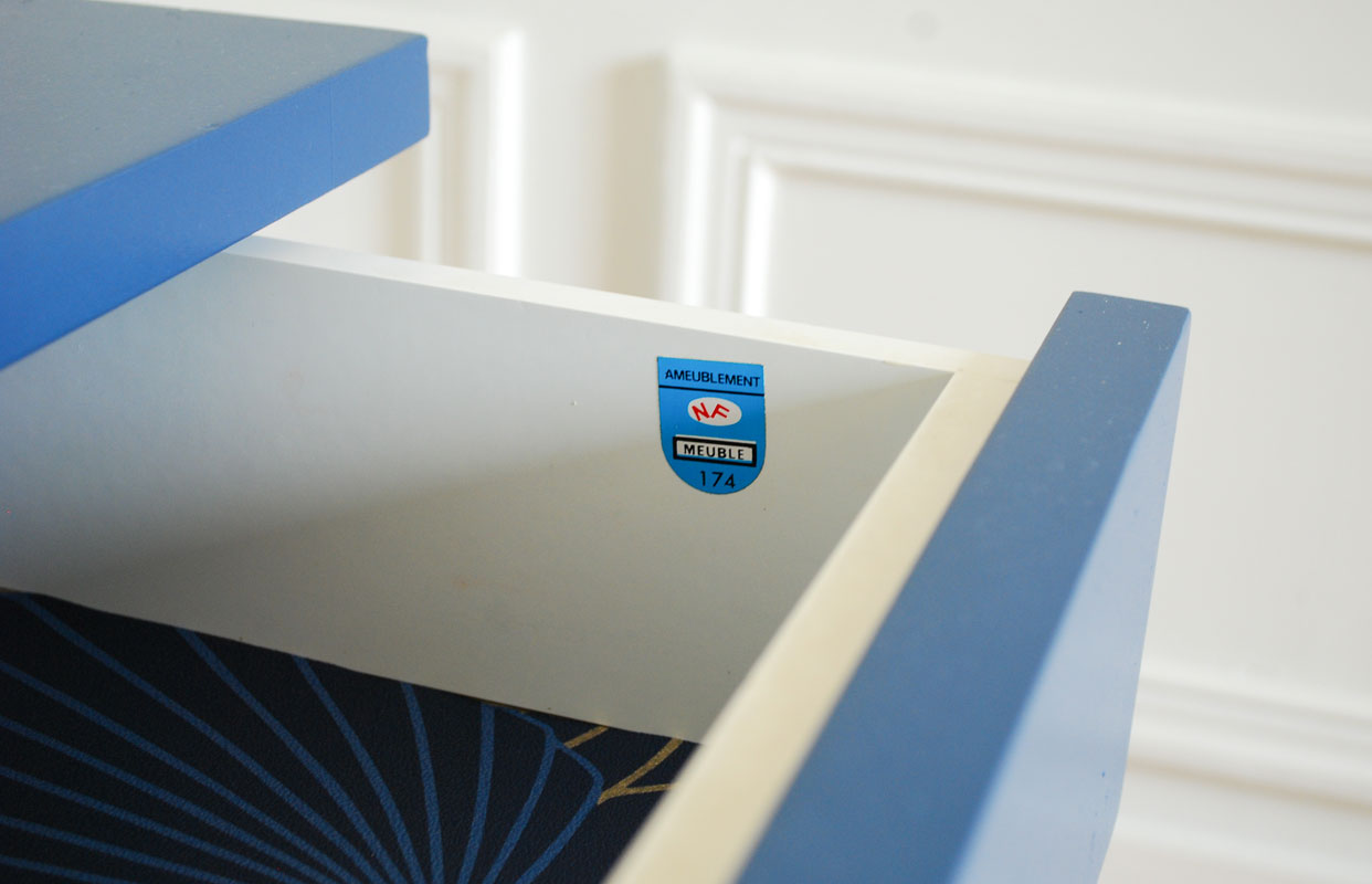 Revamped vintage vanity