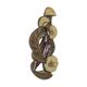 Sculpture Fleurs Oeuvre Paul Vermeire Perignem 47cm