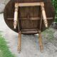 antique oak round table