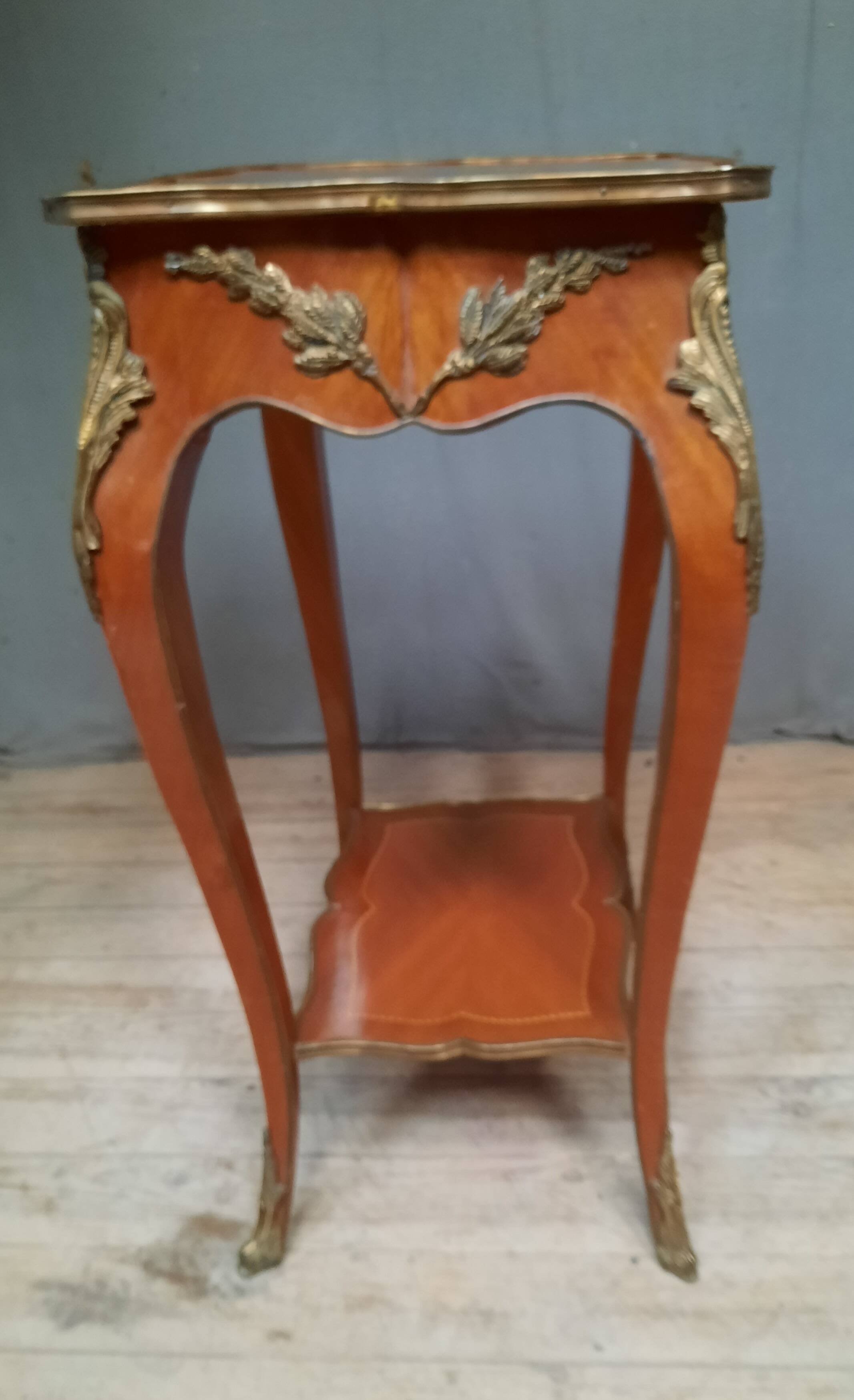 Louis XV style floral center table