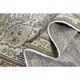 1960s Vintage Persian Handmade Wool Cotton Beige Area Rug 290x385