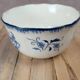 Antique Sarreguemines blue & white cup – French earthenware