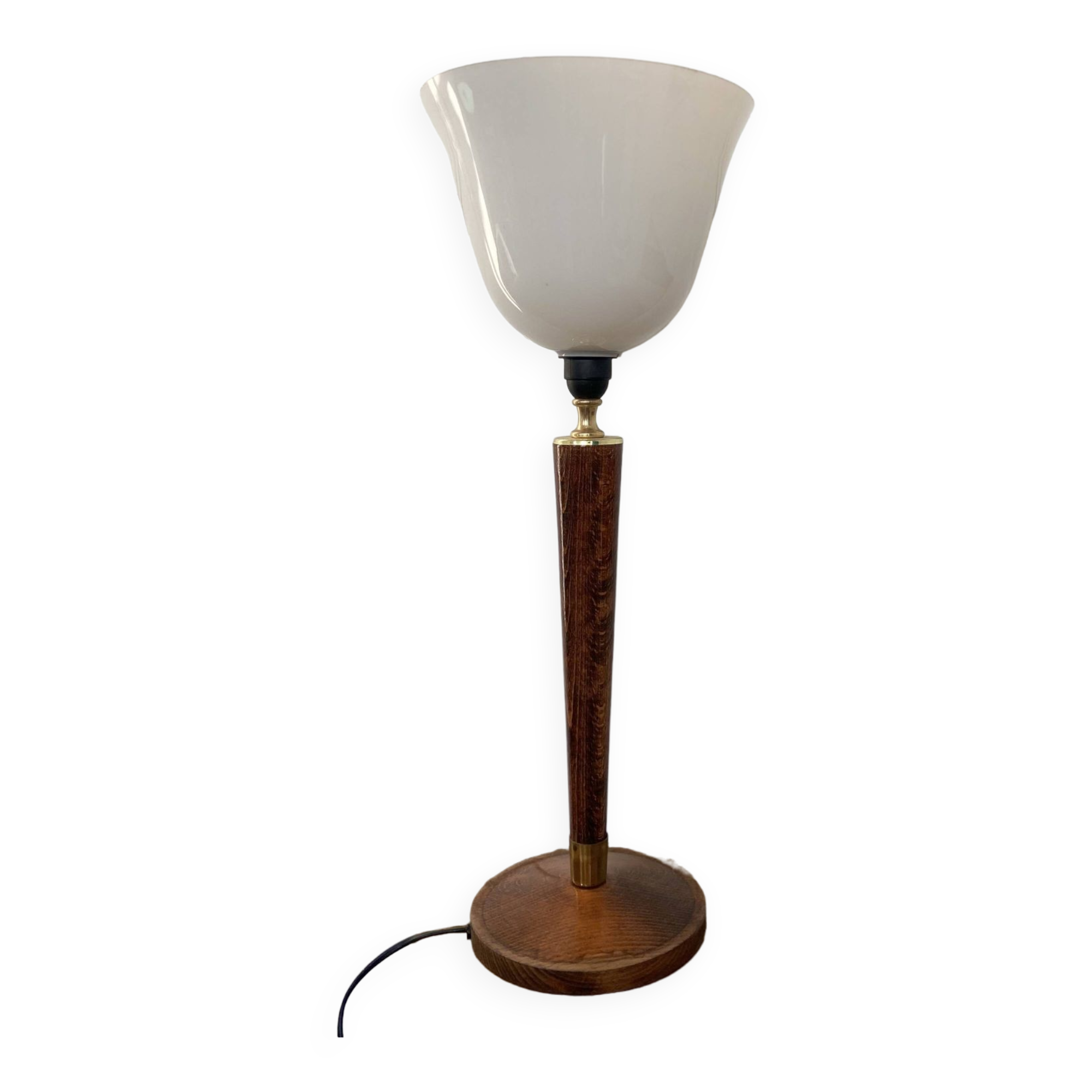 Large Mazda style art deco lamp, 1970