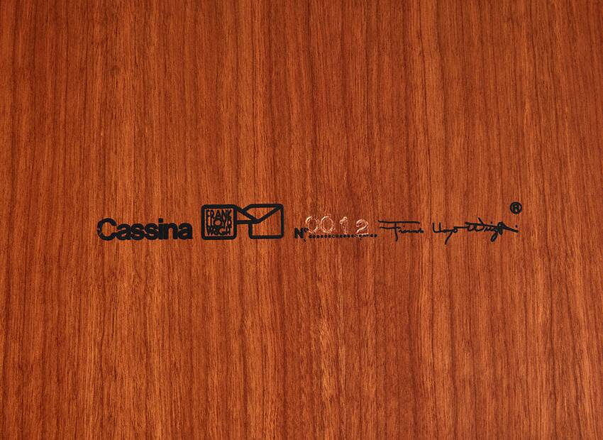 Frank Lloyd Wright Pair of Taliesin 1 Lounge Chairs for Cassina 1949/2018