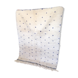 Beni ouarain carpet with blue polka dots 117x157cm