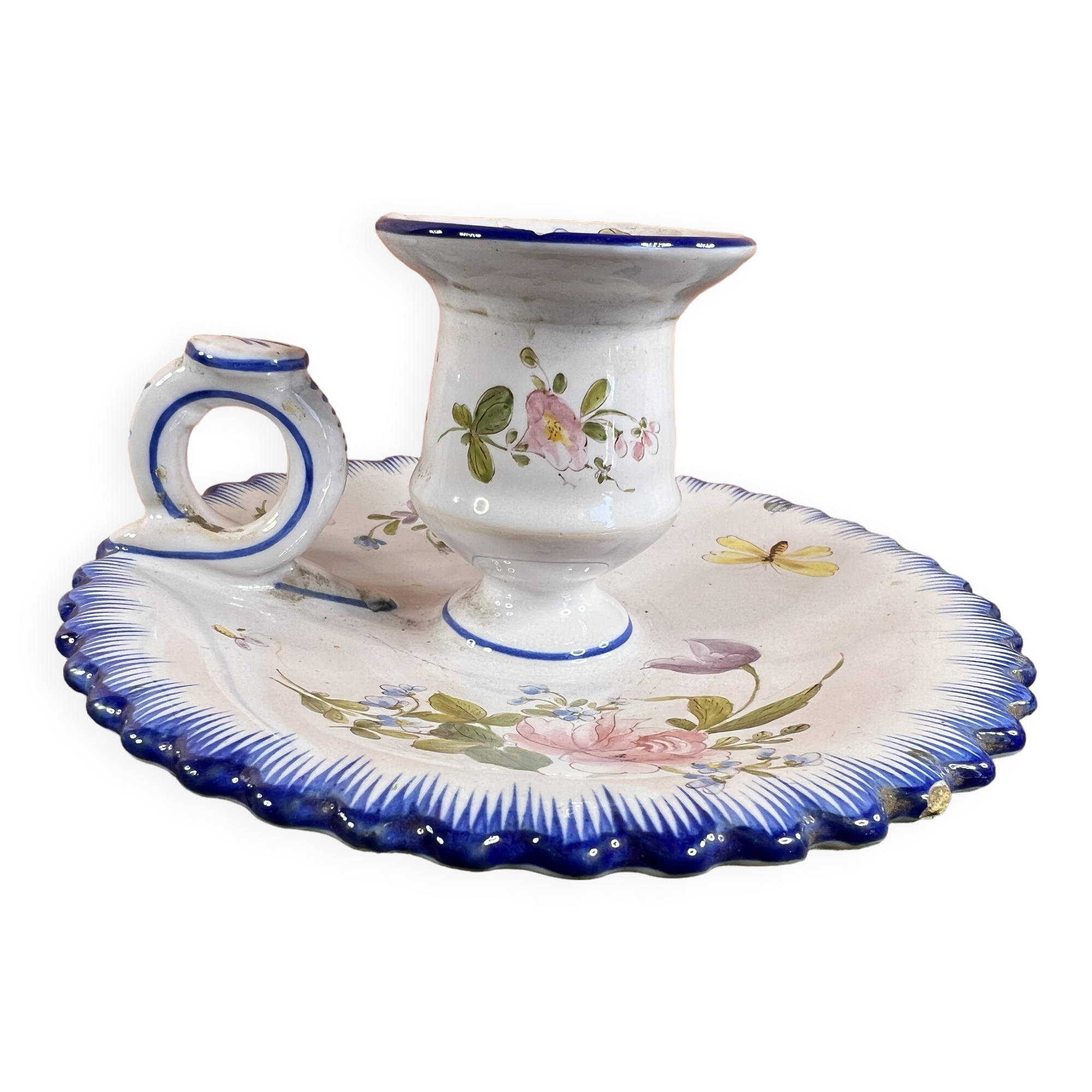 Charolles ceramic hand candle holder