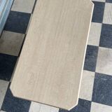 Travertine coffee table