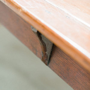 Wooden farm table - 12 people "Buis"