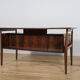 Mid-Century Rosewood Desk by Gunnar Nielsen Tibergaard for Tibergaard, Denmark, 1960s