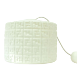 1970s white glass lamshade