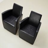 Philippe Starck Pair of J. Lang Armchairs for Driade Aleph 1987