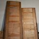 Lot de 3 boiseries murales de soubassement XIXème