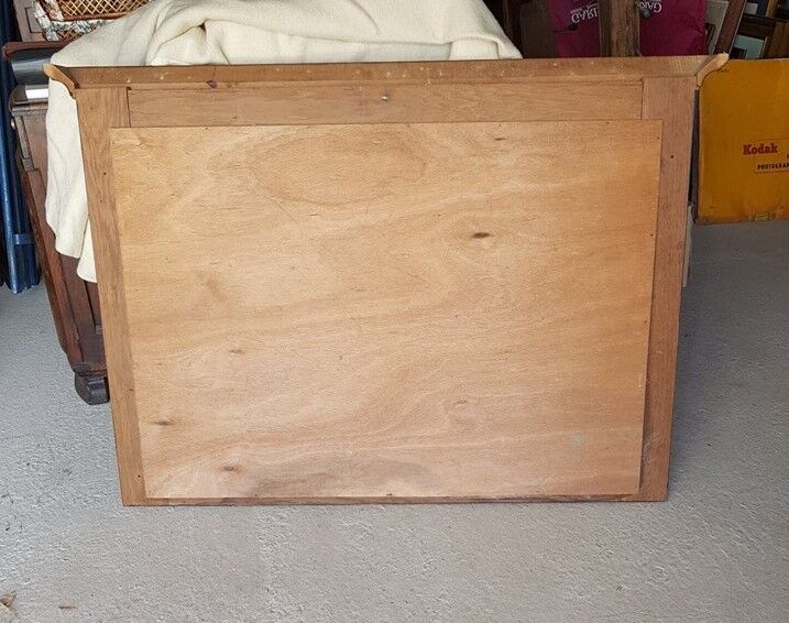 Mirror in carved wood 128x91cm