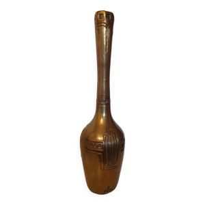 Grand vase en laiton