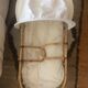 Baby wicker cradle