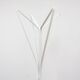 Aster white metal coat rack by Zanotta