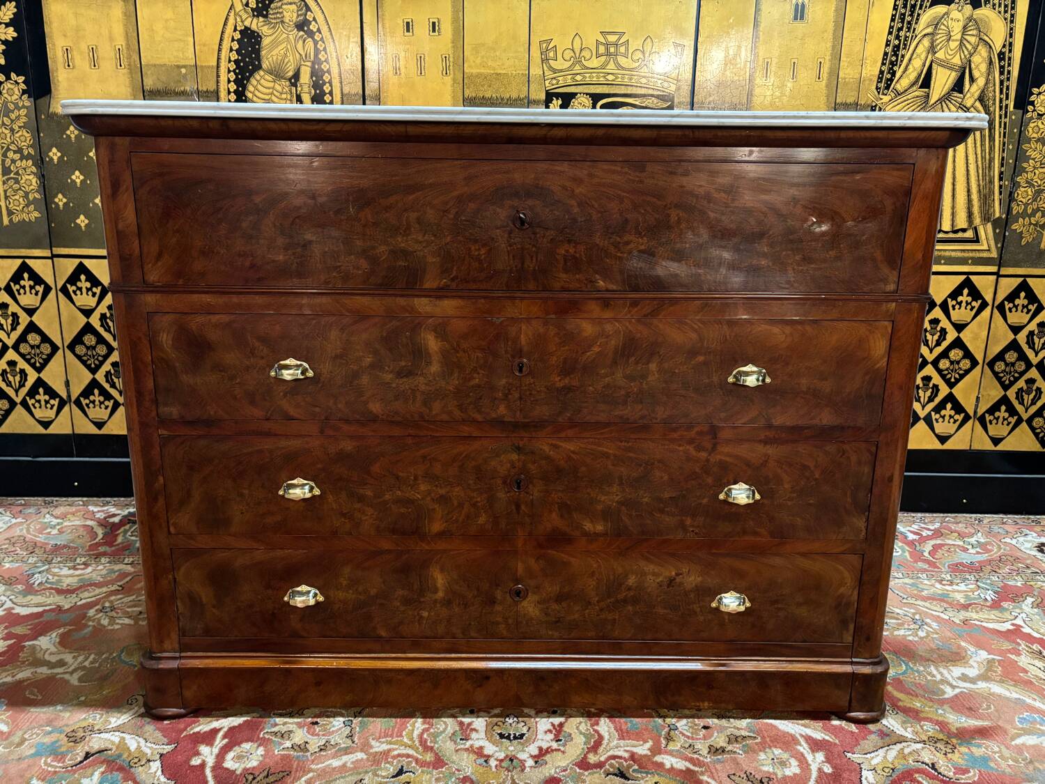 Louis Philippe chest of drawers/secretary