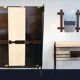 Armoire en bois, Italie, 1950