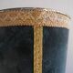 vintage velvet waste paper basket Massilly