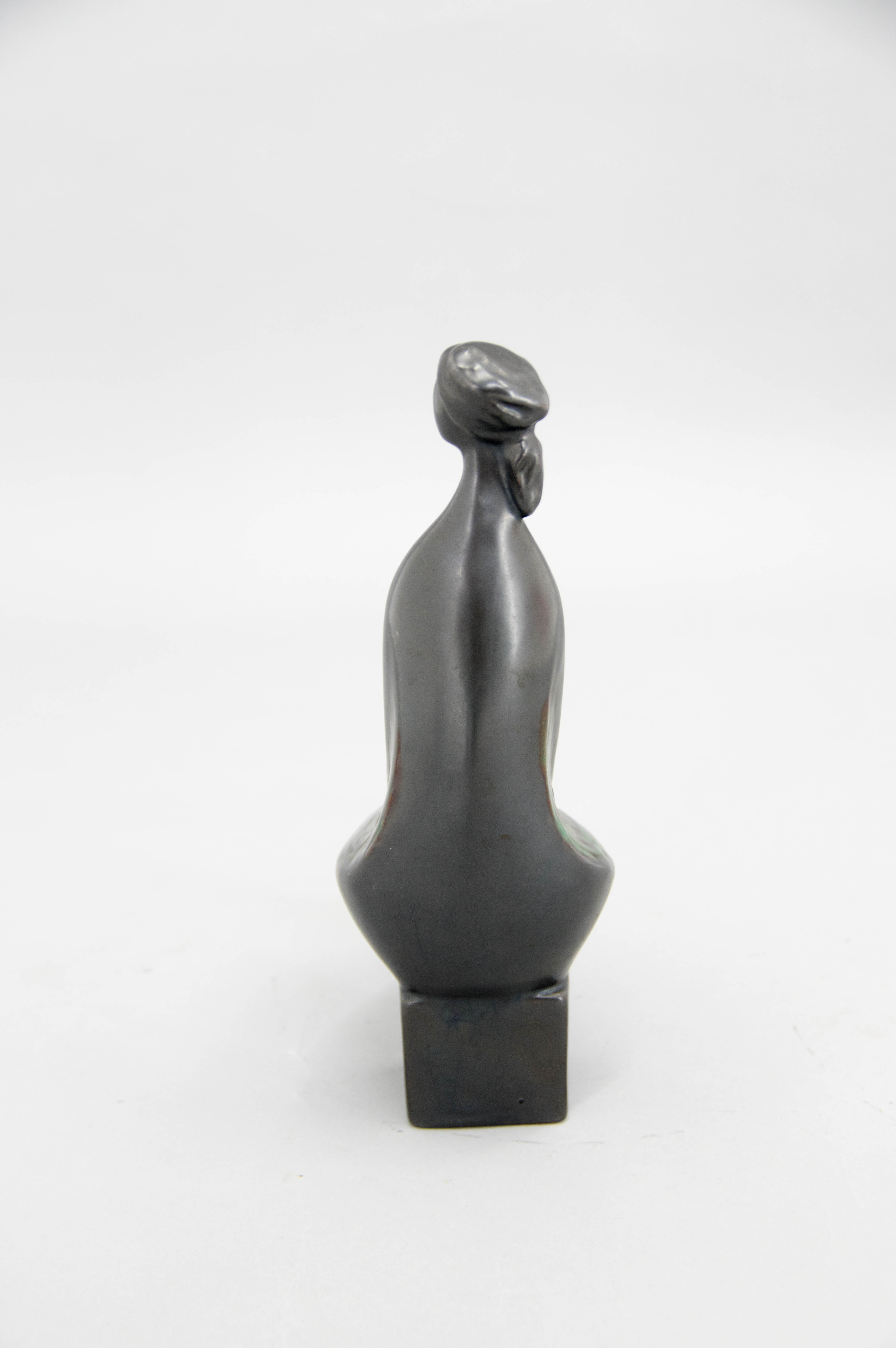 Midcentury Ceramic Sculpture by Jitka Forejtova, 1960s