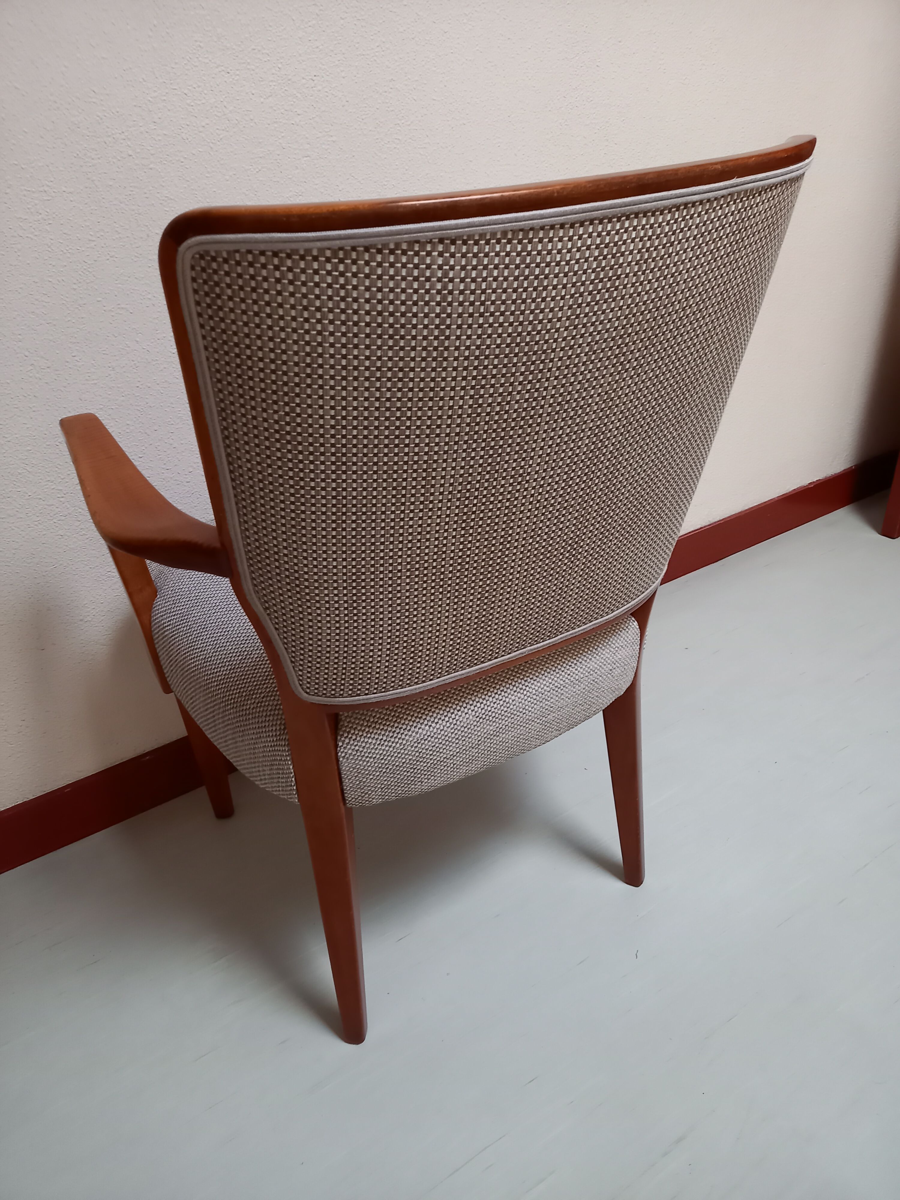 Restored Xl Swedish armchair
