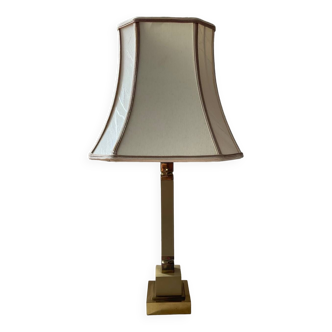 Lampe en laiton des années 70