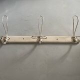 Antique wall coat rack