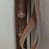 Old pair ski wood REKORD