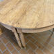 Table ronde en chêne