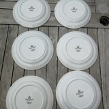 Ensemble de 6 assiettes à dessert Copenhagen Villeroy et Boch