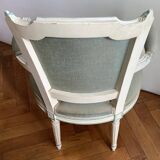 Painted wooden armchair / Louis XVI style / Good condition