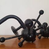 Set of 2 black Sputnik coat racks