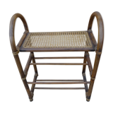 Meuble étagère canné