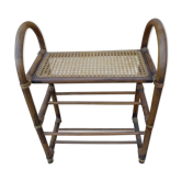 Meuble étagère canné