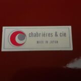 Plateau en bakélite laqué du Japon vintage avec 4 pièces