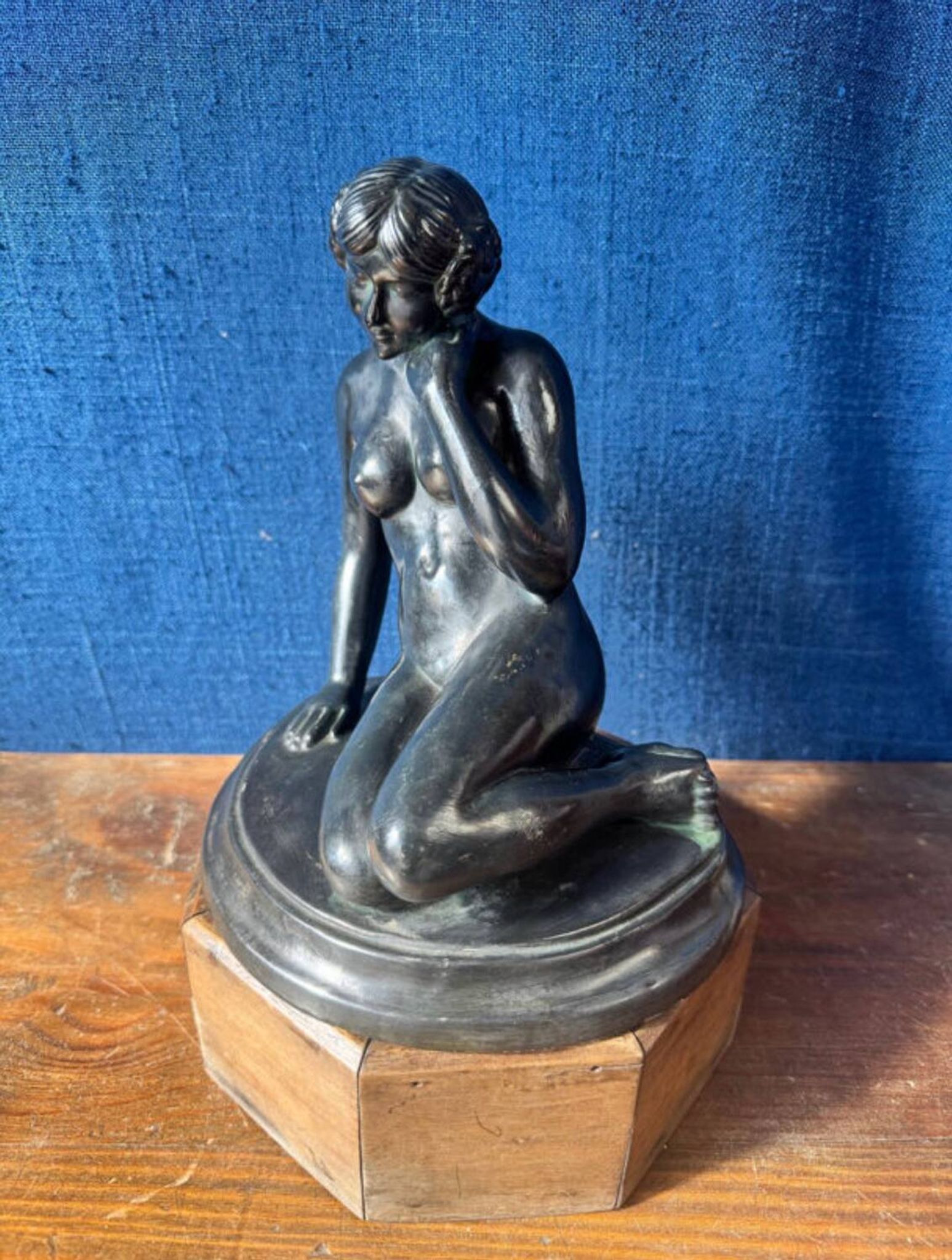 Terracotta sculpture, Art Deco, Venus 1930