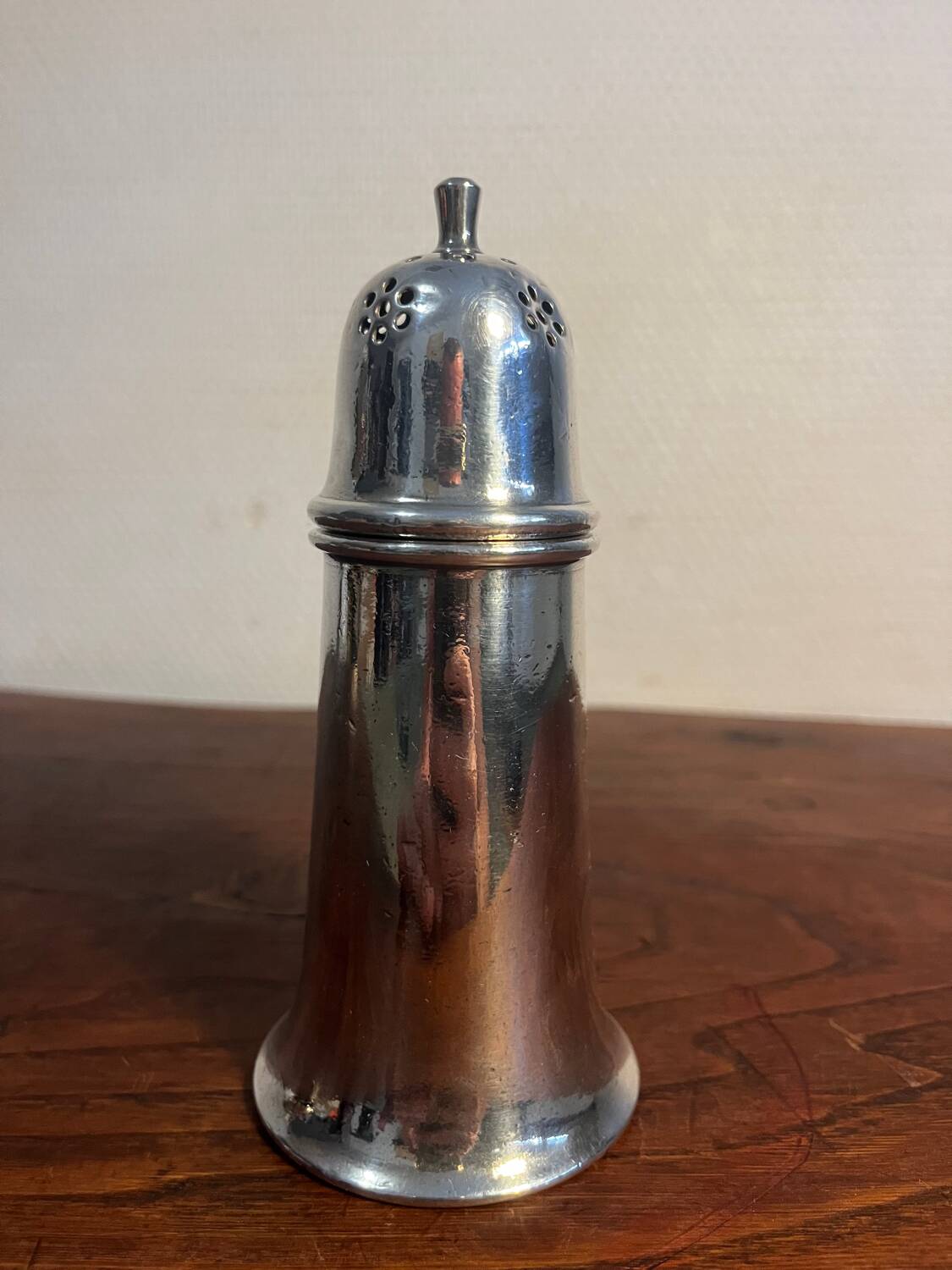 English Mappin and Webb shaker, early 20th century