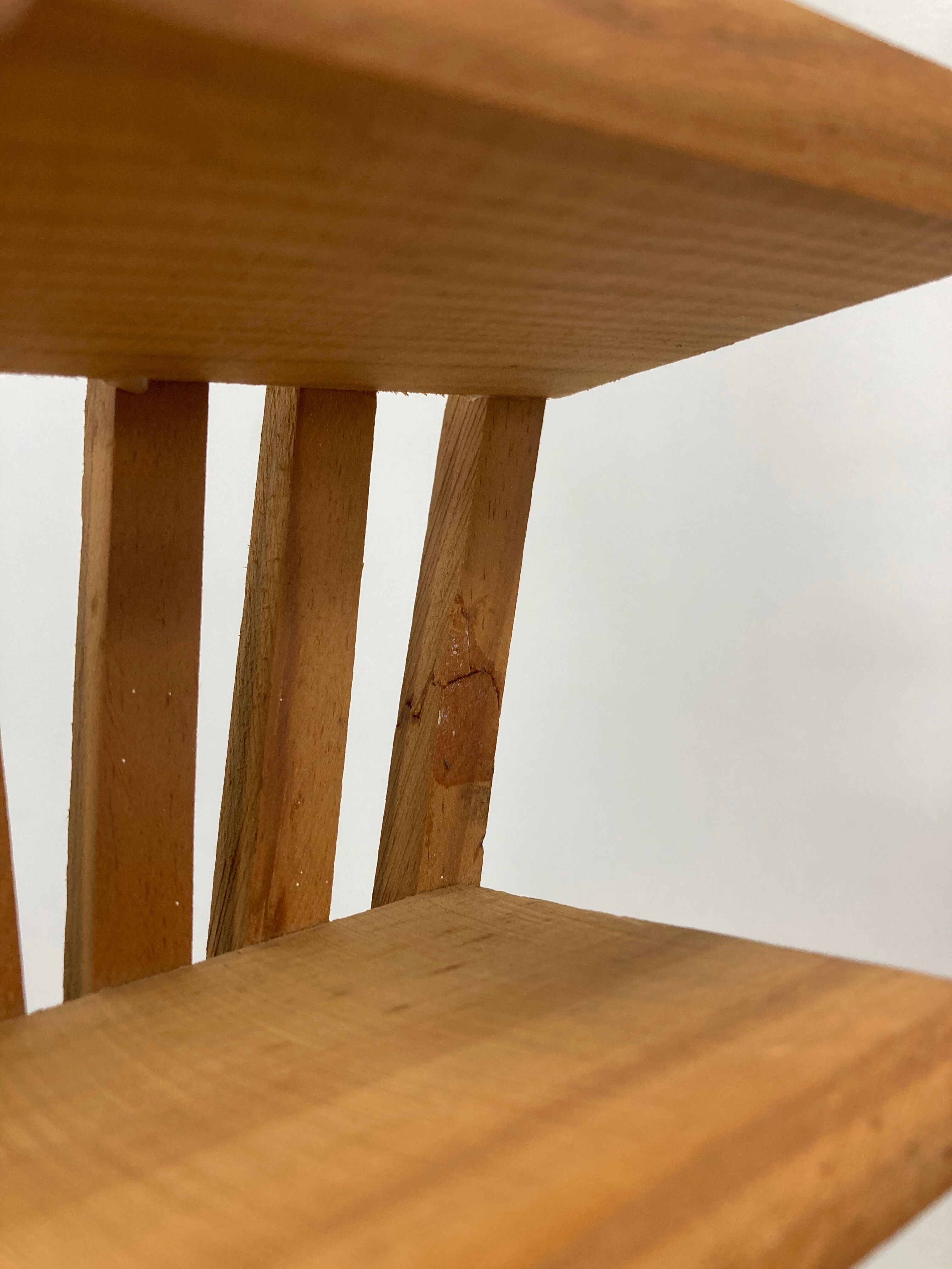 Pair of vintage wall shelves